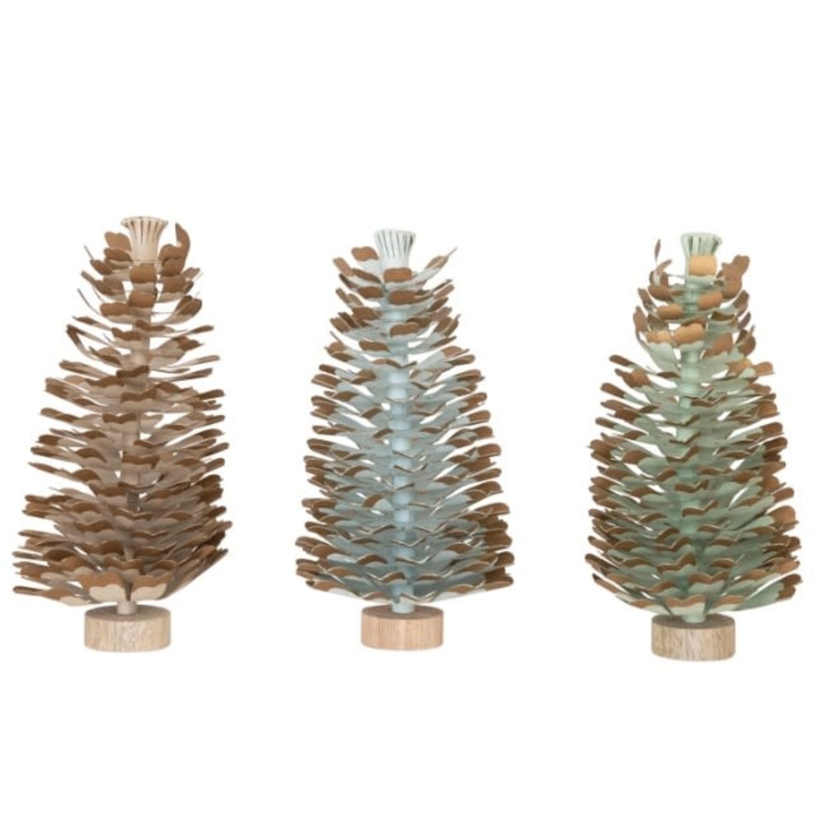 Creative Co-op Recycled Paper Pinecone Tree