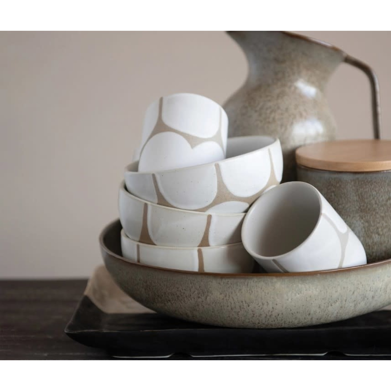 Creative Co-op Stoneware Bowl