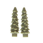 Mickler & Co. Tree Shaped Taper Candle- Set of 2