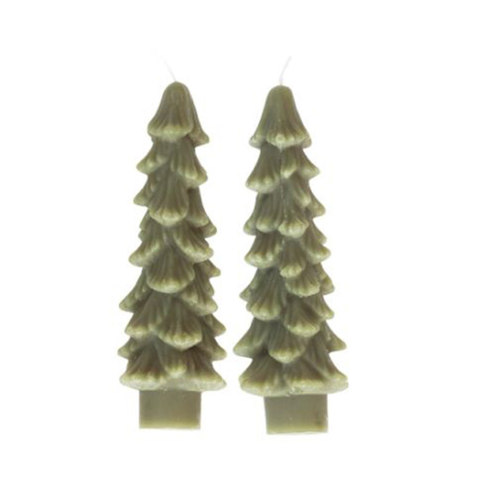 Creative Co-op Tree Shaped Taper Candle