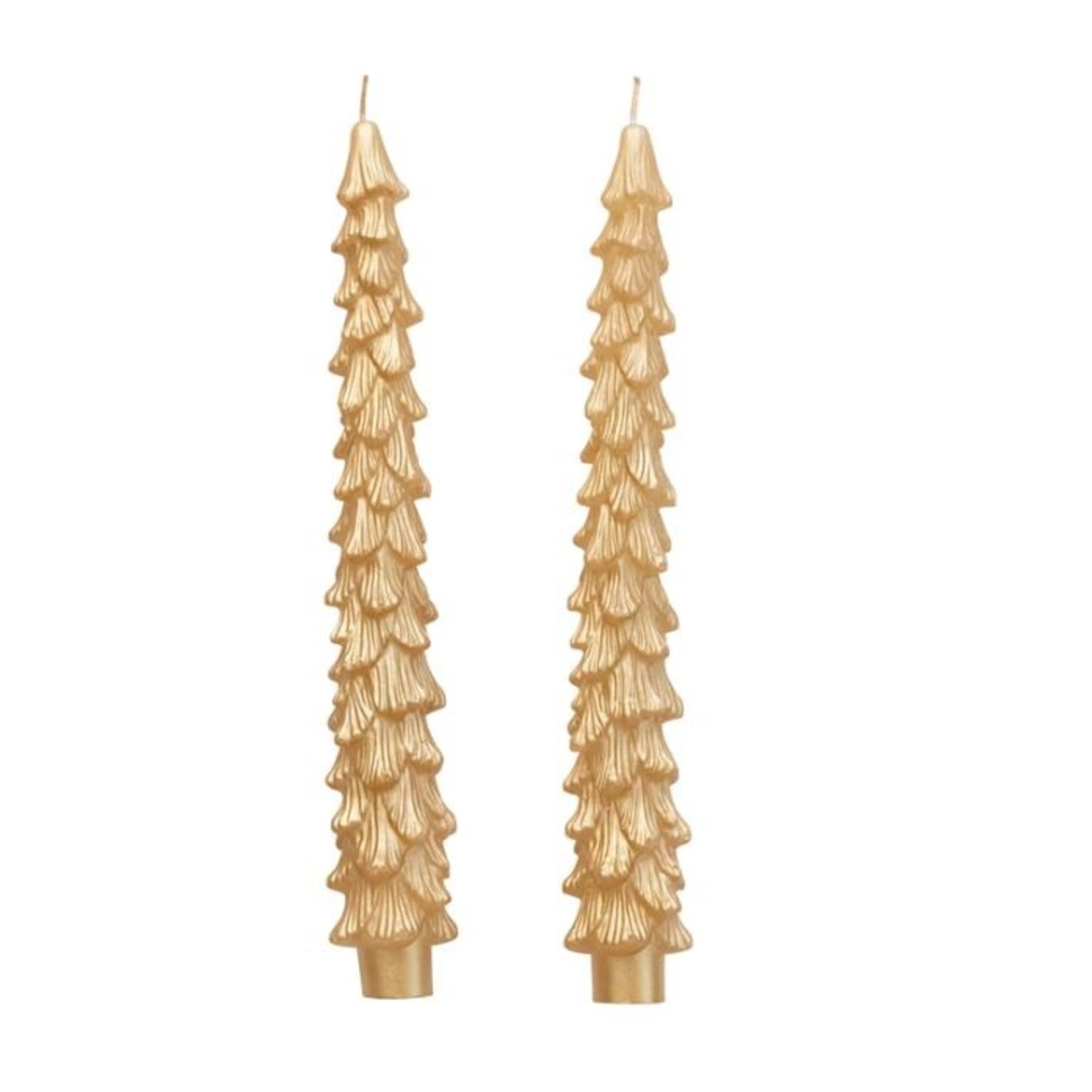 Creative Co-op Tree Shaped Taper Candle