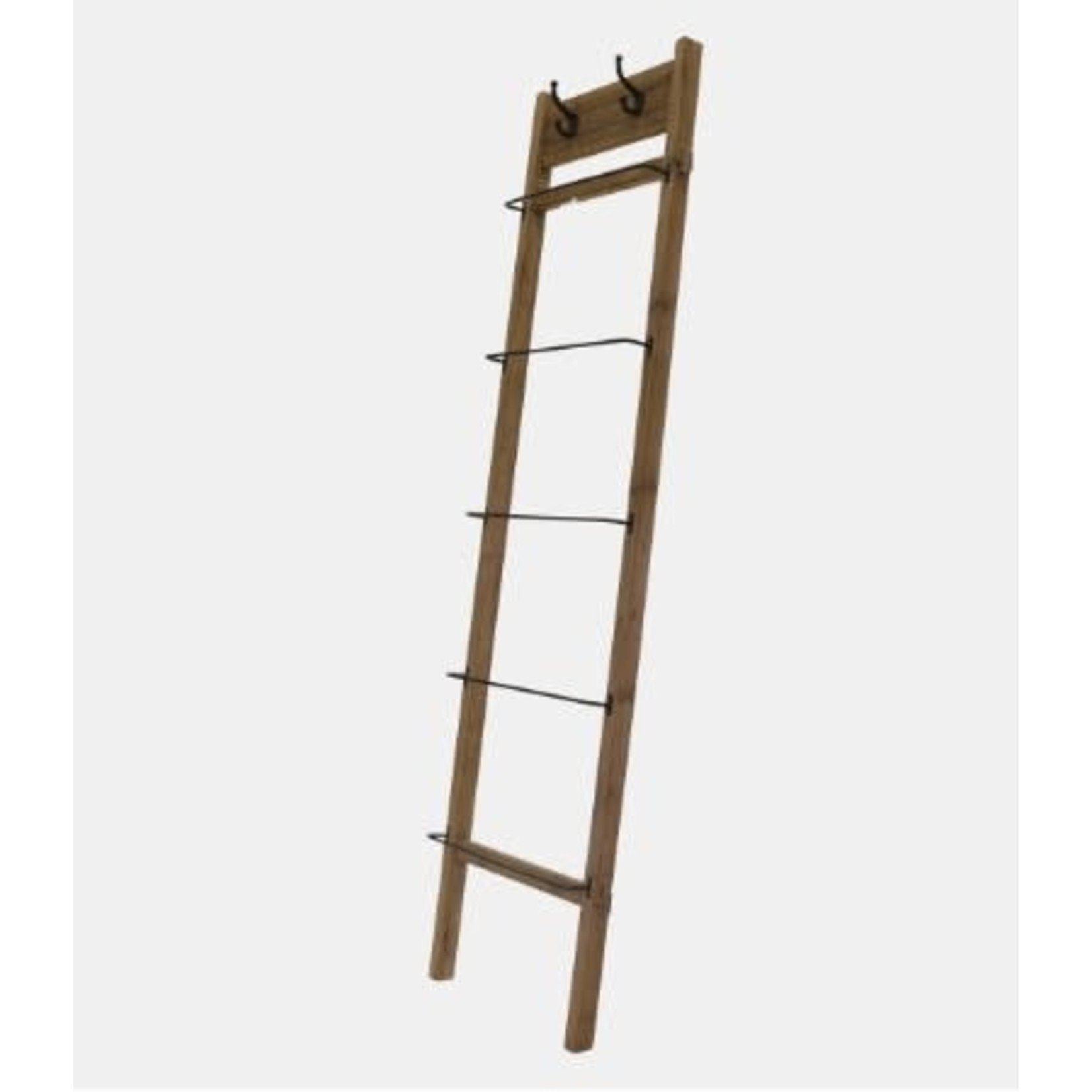 Mickler & Co. Wooden Ladder Rack