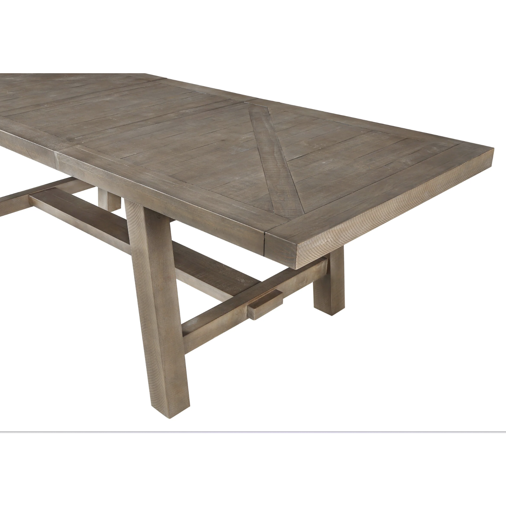 Mickler & Co. Timothy Extendable Solid Pine Dining Table