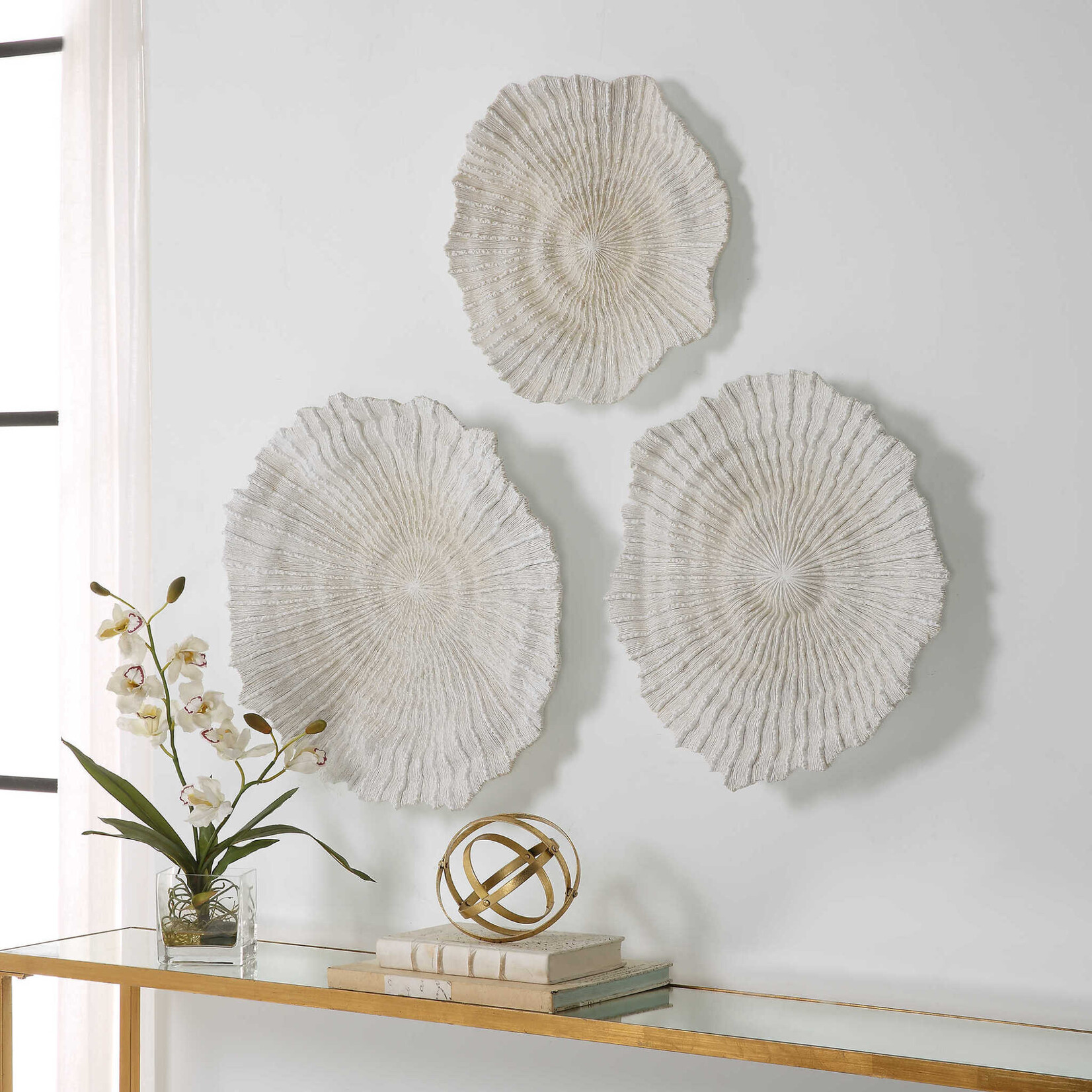 Mickler & Co. Sea Coral Wall Decor - Set of 3