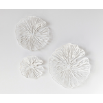 Mickler & Co. Handmade Sculpted Coral Wall Decor - Set of 3