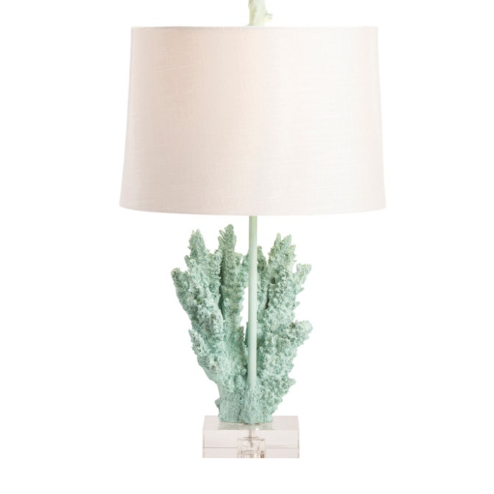 Mickler & Co. Coral Blue Table Lamp