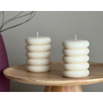 Mickler & Co. Round Reeded Pillar Candle
