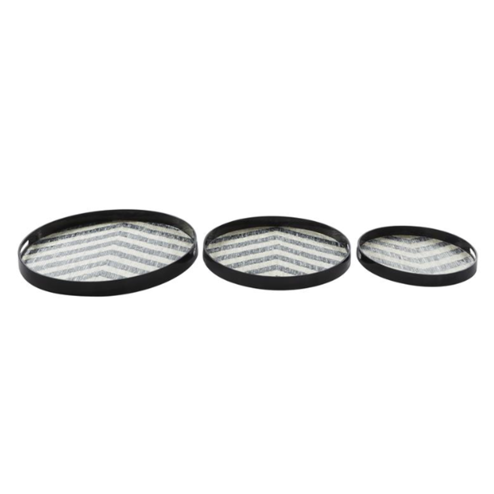 UMA Home Decor Chevron Tray