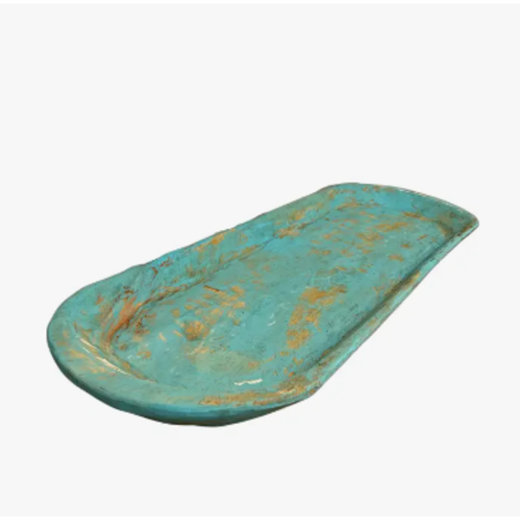 Mickler & Co. Turquoise Dough Bowl