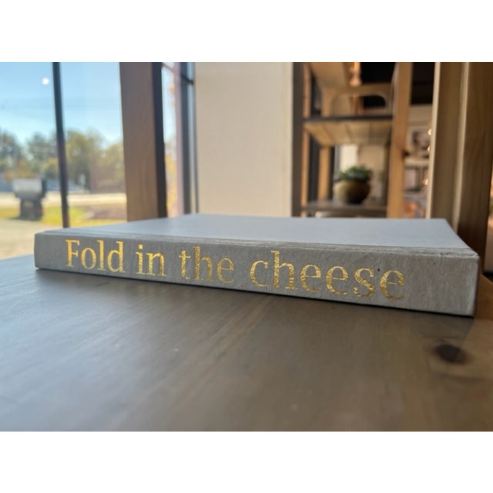 Mickler & Co. "Fold In The Cheese" Decorative Book