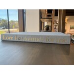 Mickler & Co. "Love That Journey For Me" Decorative Book