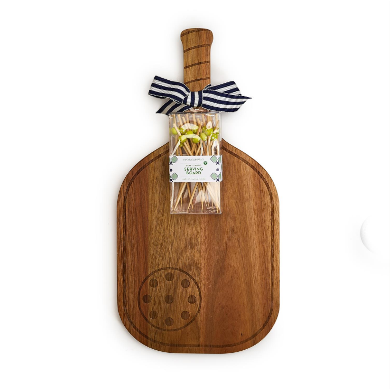 Two's Company Pickleball Racket Serving Board