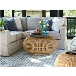 Mickler & Co. Ezra Rattan Coffee Table