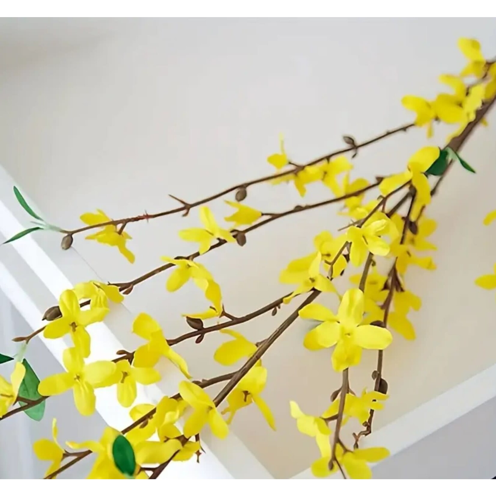 Mickler & Co. Forsythia Faux Floral Insert (FI-6)