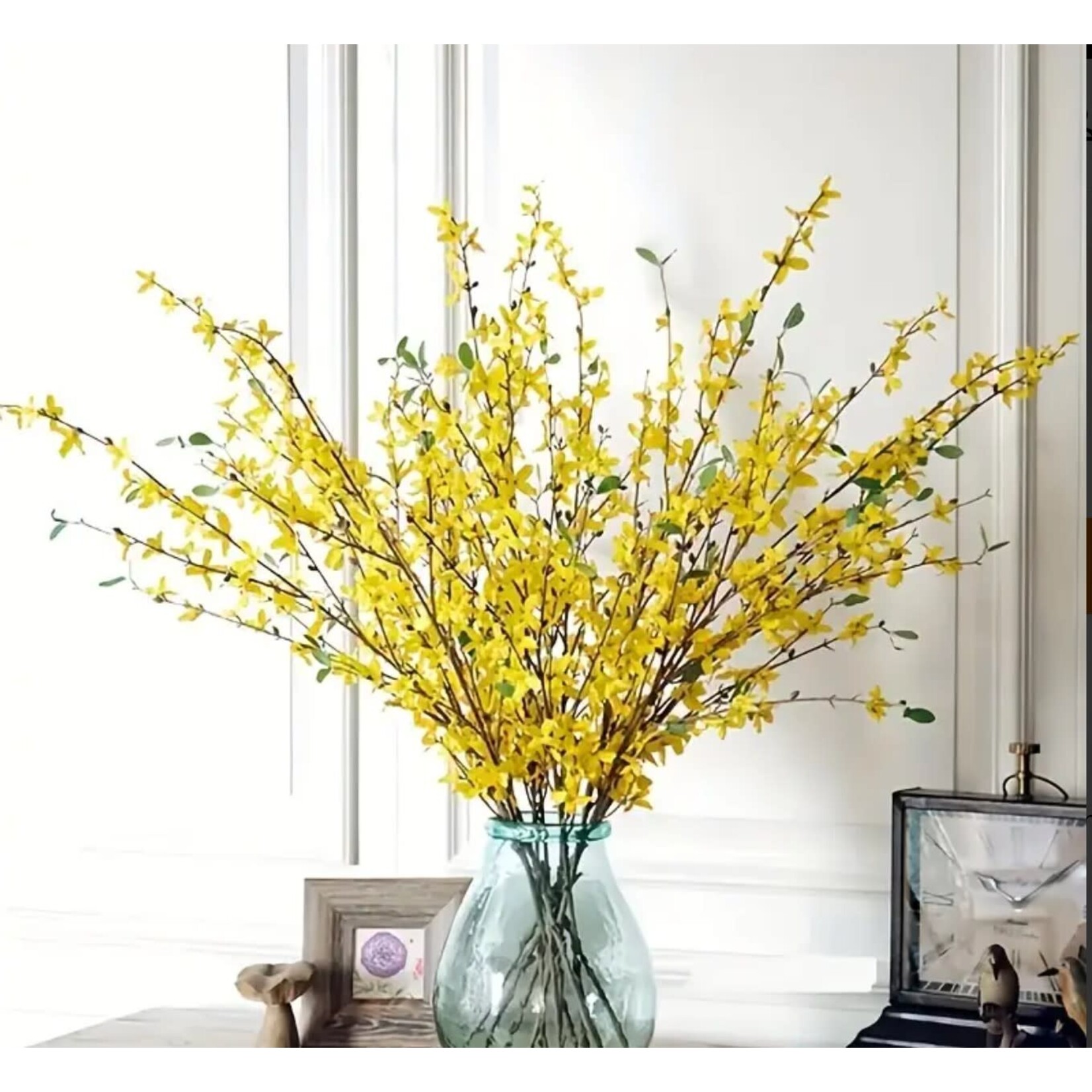 Mickler & Co. Forsythia Faux Floral Insert (FI-6)