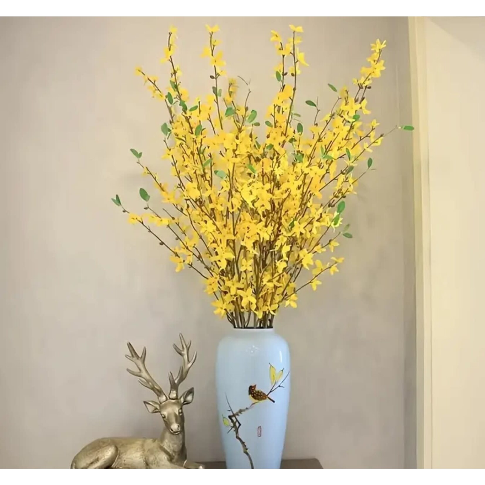 Mickler & Co. Forsythia Faux Floral Insert (FI-6)