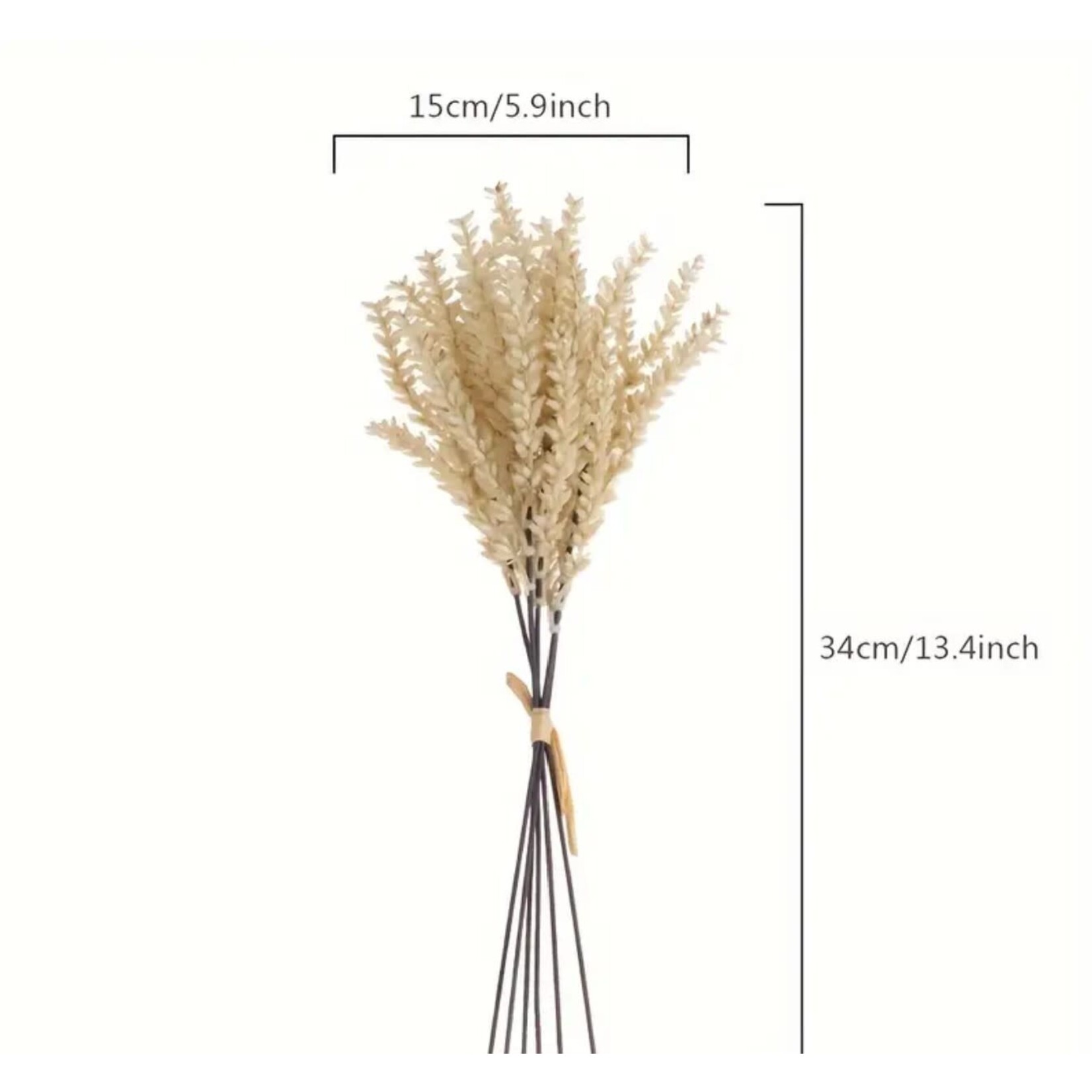 Mickler & Co. Wheat Stalk Faux Floral Insert (FI-15)