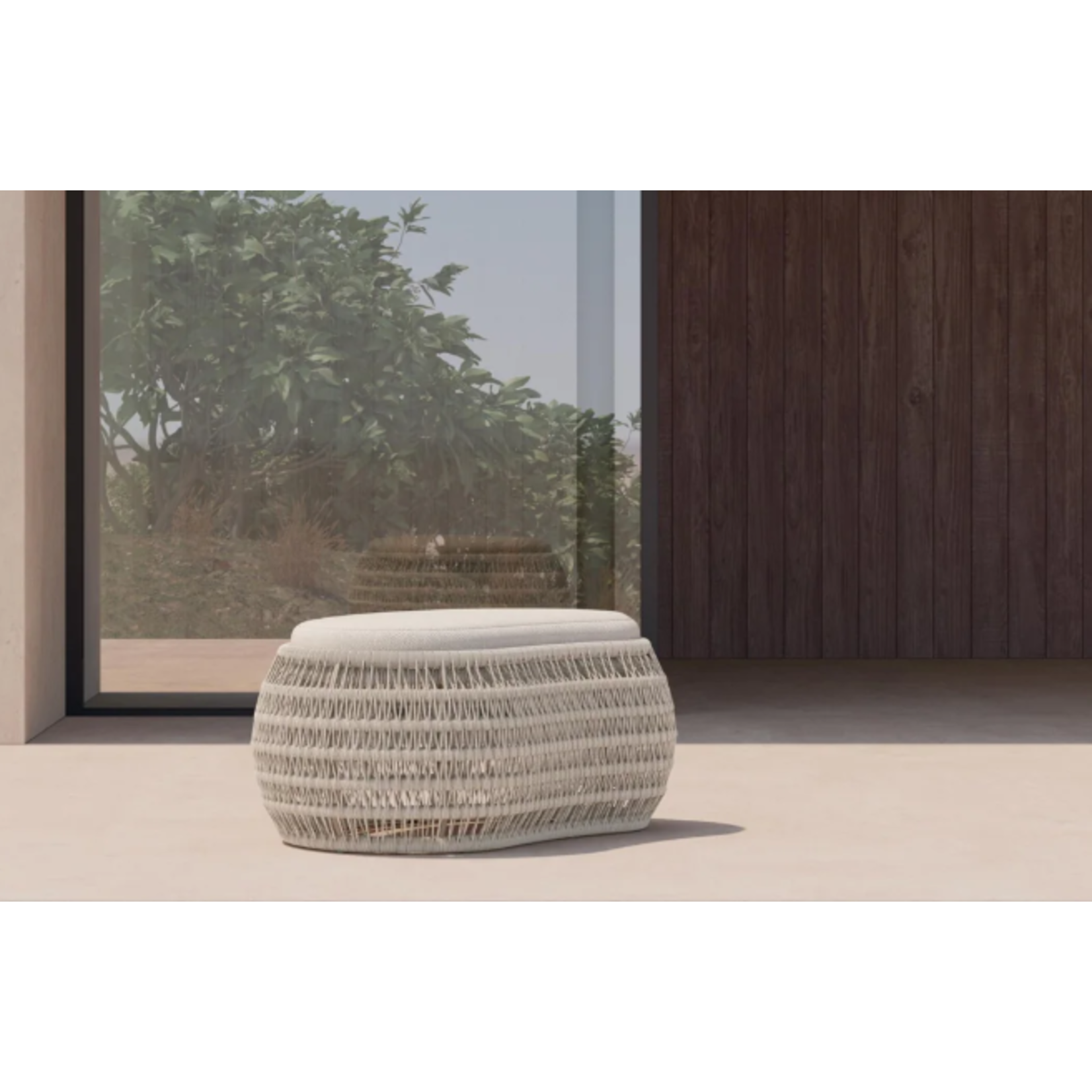 Mickler & Co. Sarno Outdoor Ottoman