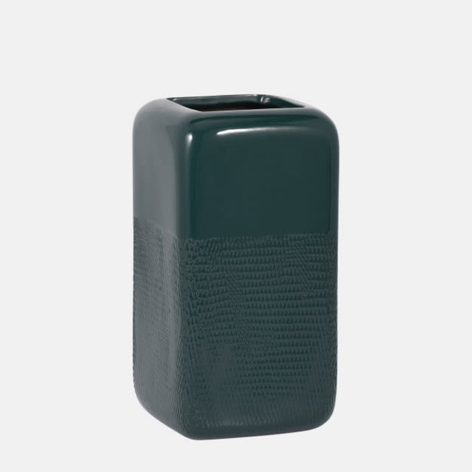 Mickler & Co. Square Grooved Vase