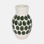 Mickler & Co. Green Dot Vase