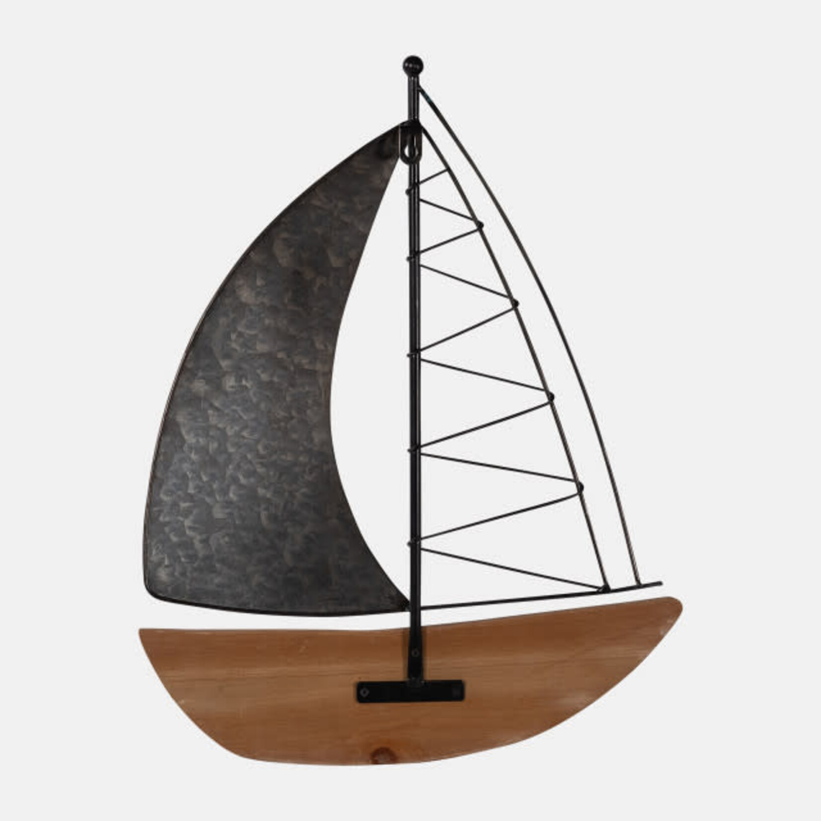 Mickler & Co. Metal Sailboat Art