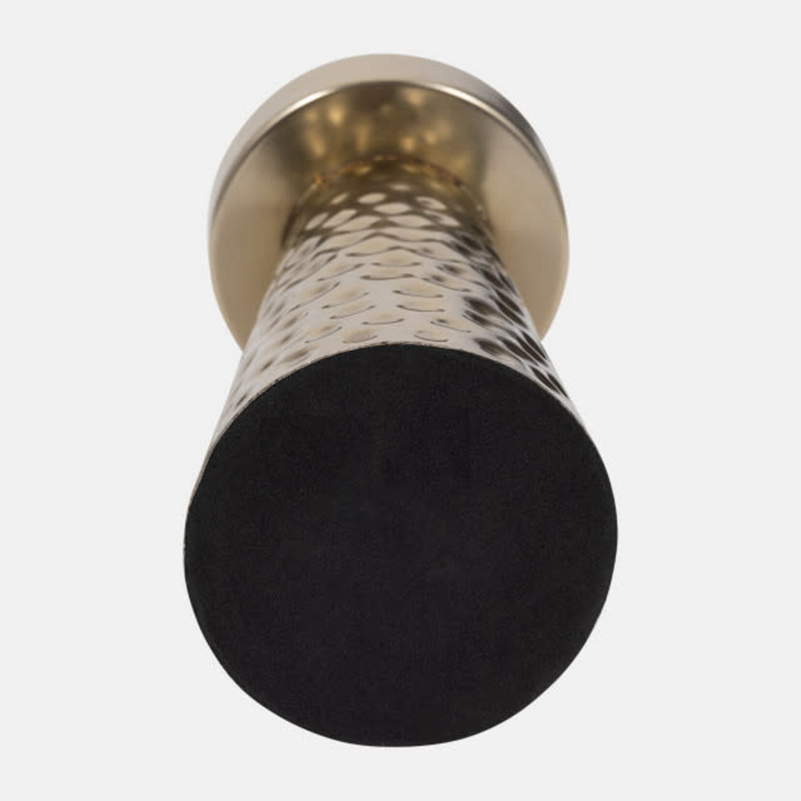 Mickler & Co. Metal Hammered Candle Holder