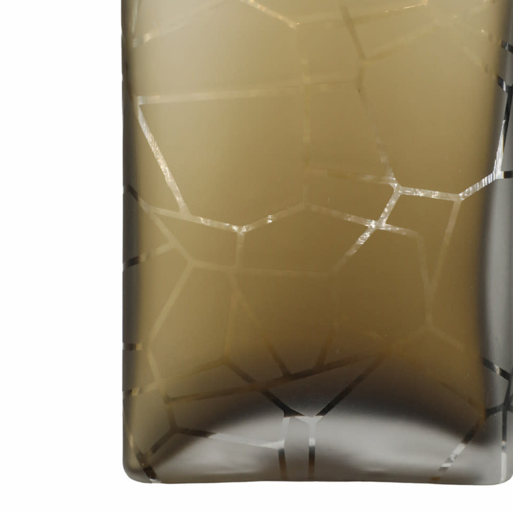Mickler & Co. Kade Brown Glass Vase