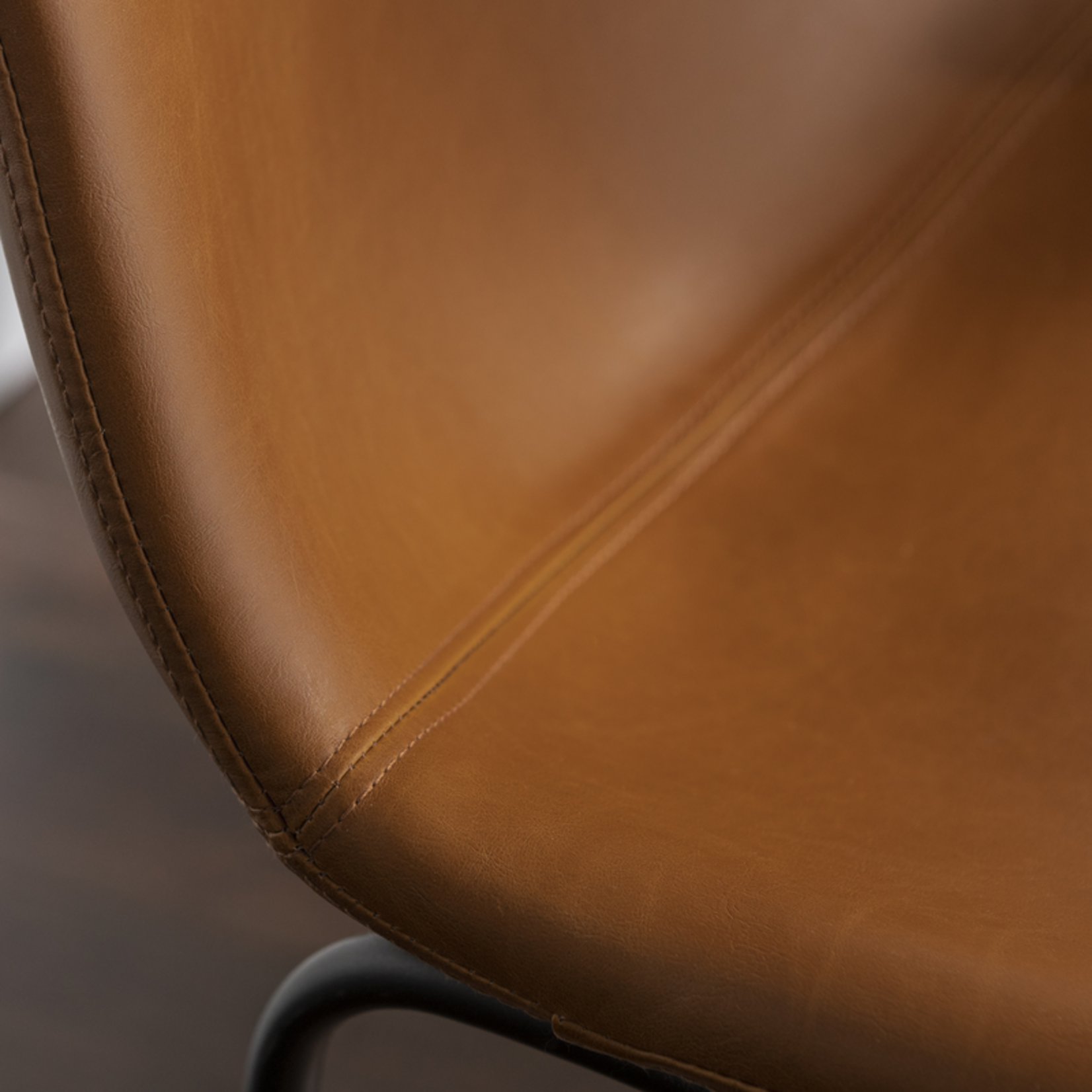 Mickler & Co. Vegan Leather Stools - Set of 2