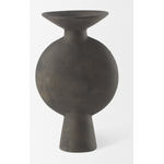 Mickler & Co. Kate Earthy Brown Ceramic Vase
