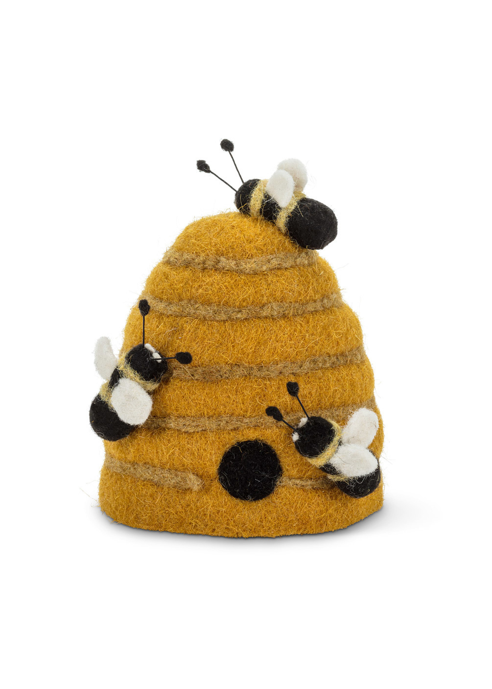 Beehive w/bees 6.5"