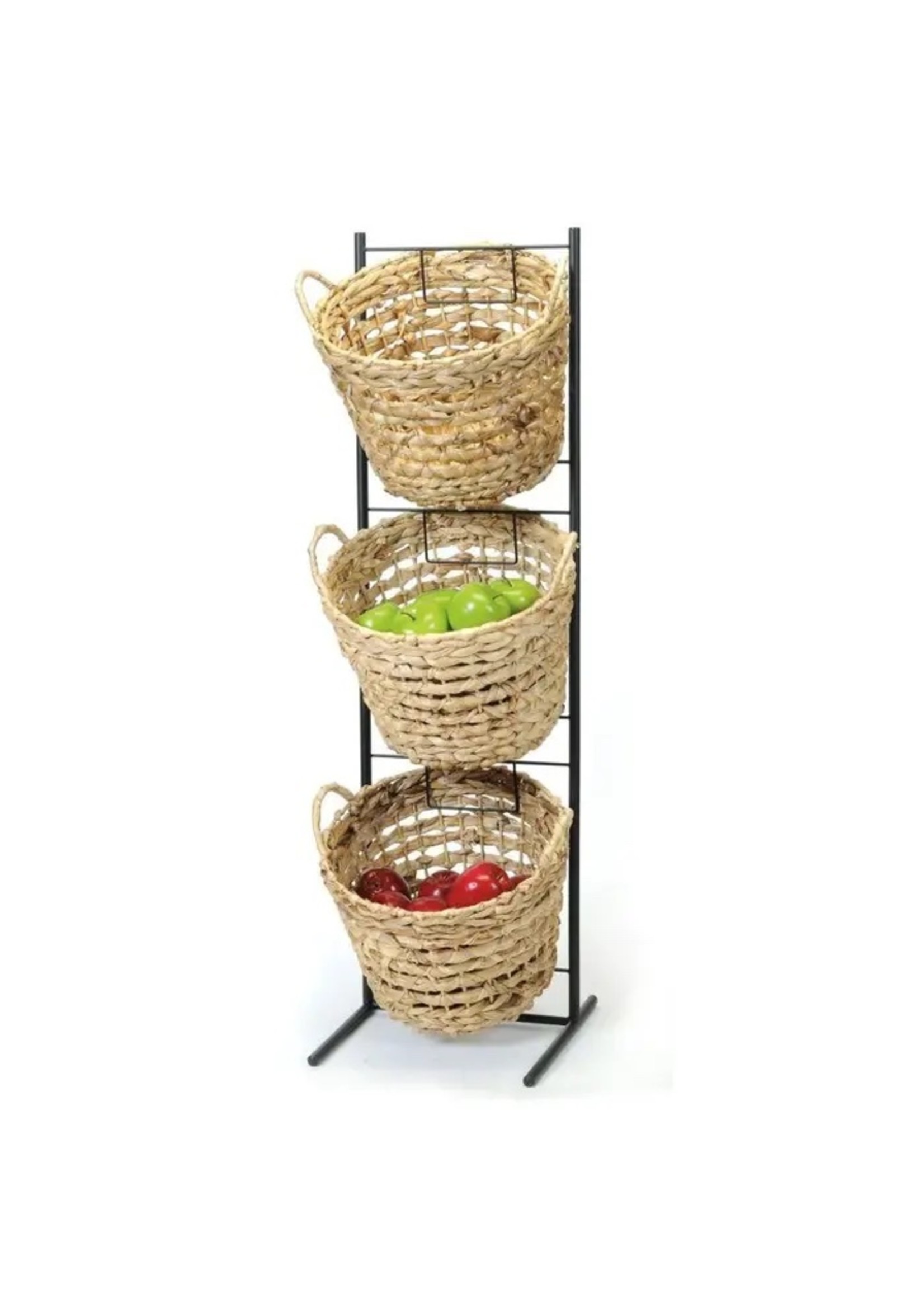 display stand hyacinth baskets
