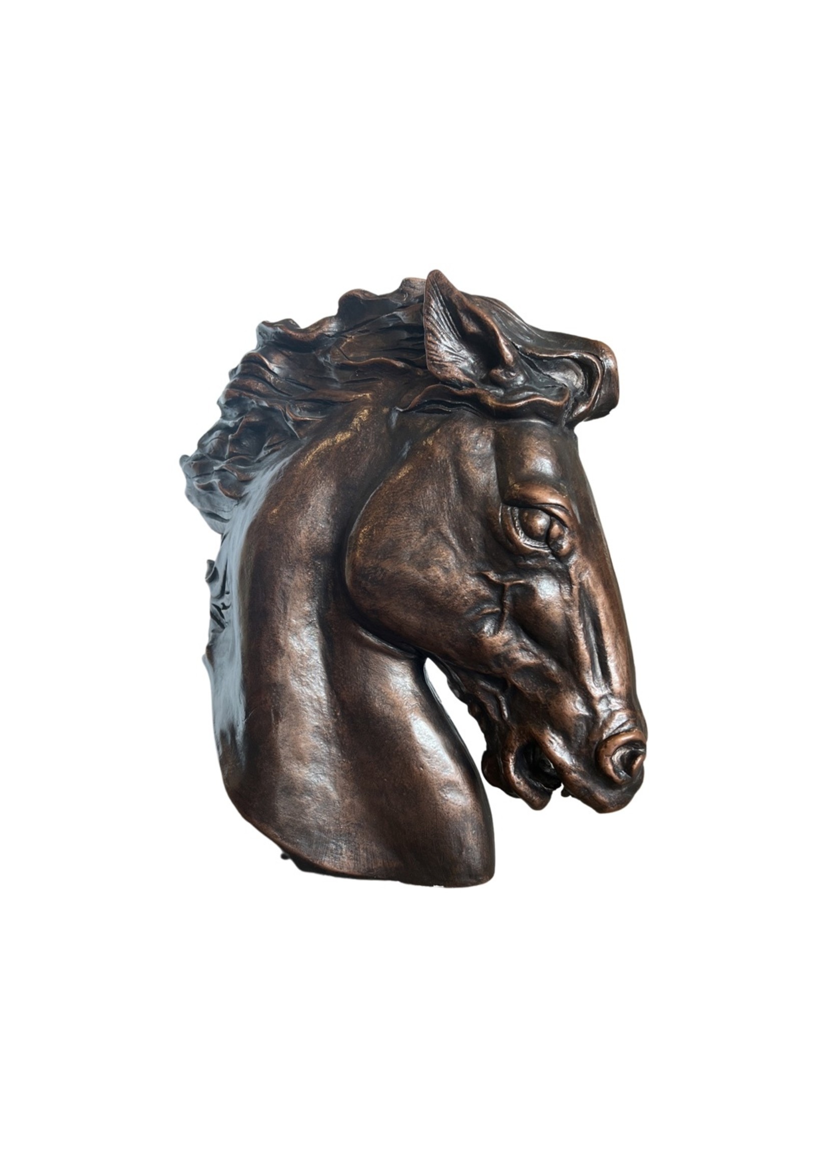 Vintage ceramic horse head