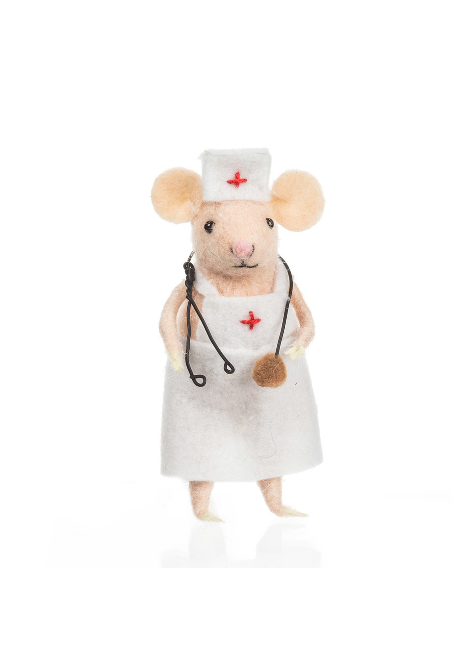 Nurse mouse in apron