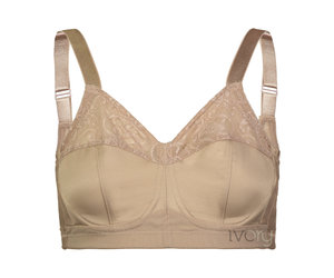 Abergele Minimizer Bra 4003 Comfortable Underwire Support, Extra Soft Minimizing  Bras, Look Great Every Time (32DDD) Nude at  Women's Clothing store