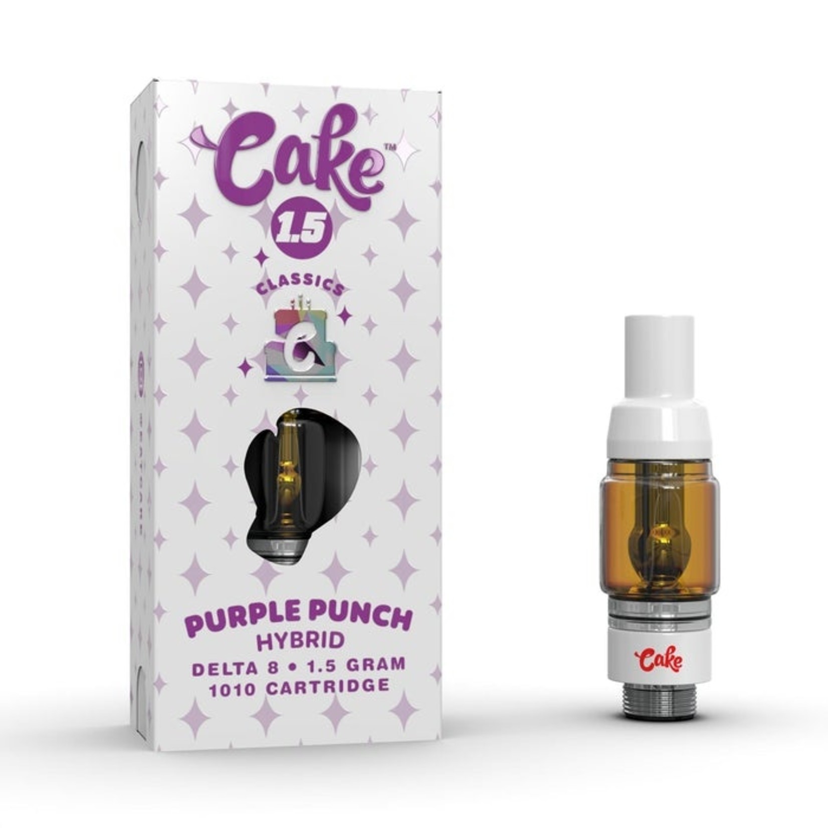 CAKE DELTA 8 (1.5GRAM) 1010 CARTRIDGE (PURPLE PUNCH) CUMULUS WHOLESALE