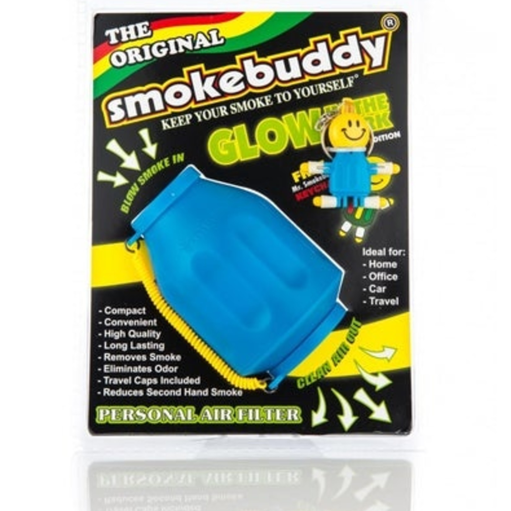 BACKWOODS SMOKE BUDDY PERSONAL AIR FILTER WITH LED KEYCHAIN