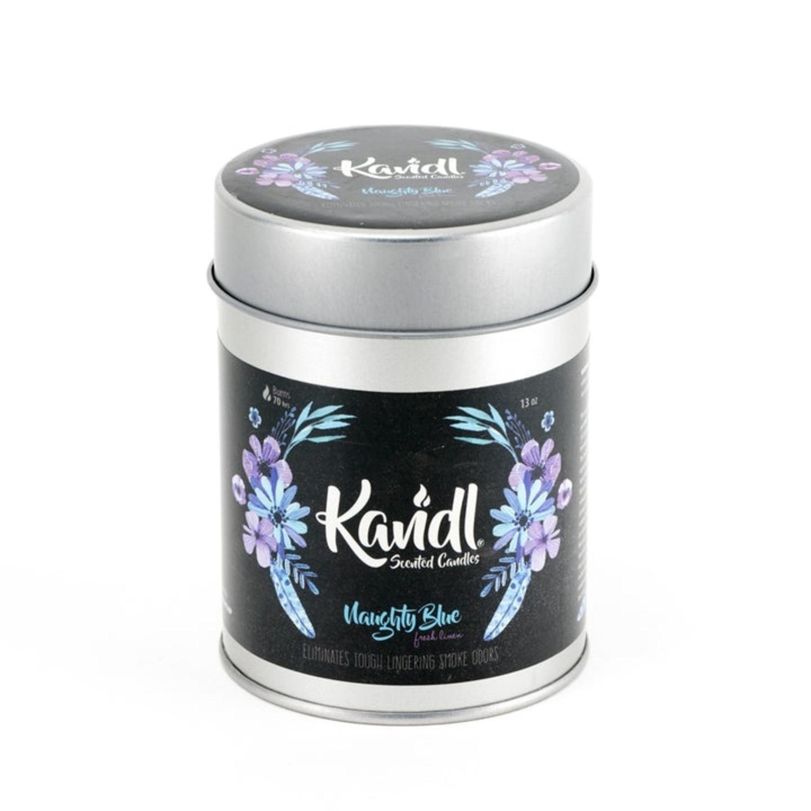 KANDL SCENTED CANDLES NAUGHTY BLUE FRESH LINEN