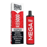 RARE MEGA 5000 PUFF DISPOSABLE 5.0%/ 10ML (WATERMELON GUMMY BEAR)