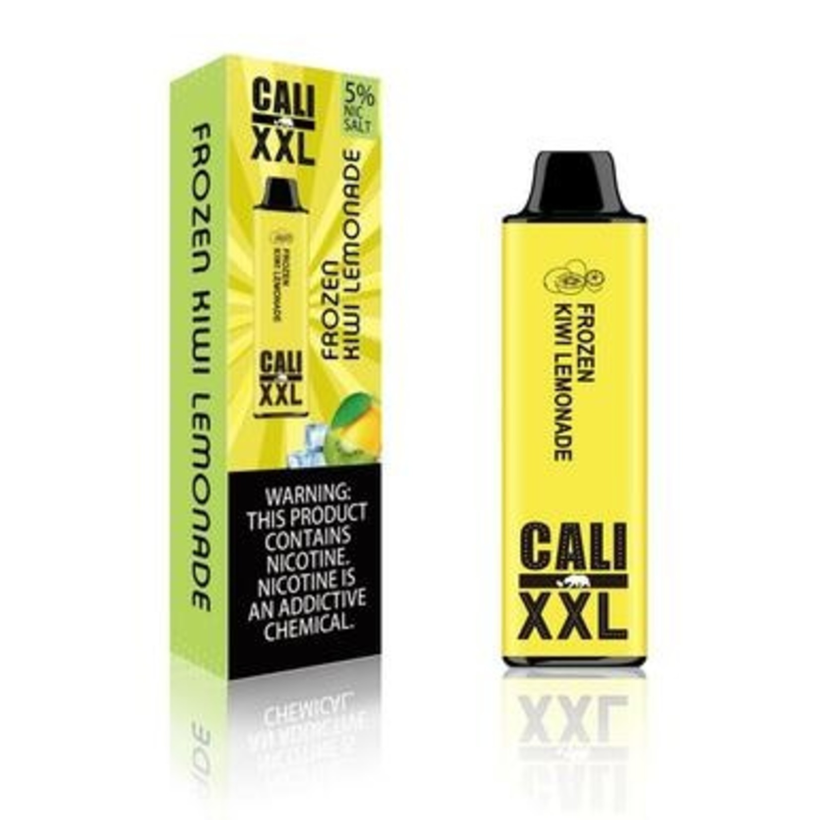 CALI XXL 2500 PUFF 6.5/ML DISPOSABLE FROZEN KIWI LEMONADE