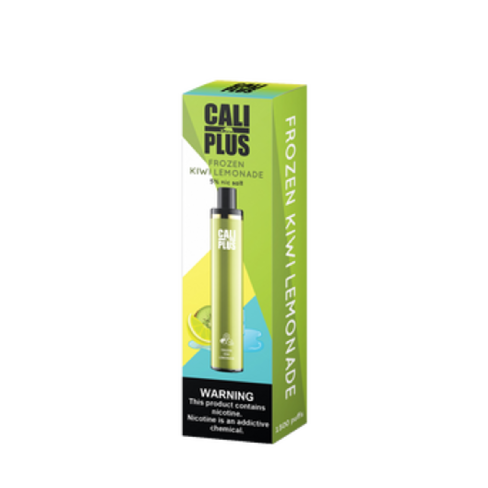 CALI PLUS 1500 PUFF DISPOSABLE FROZEN KIWI LEMONADE