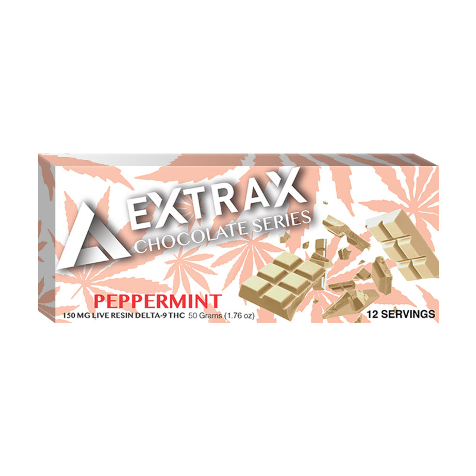 DELTA EXTRAX DELTA EXTRAX 150MG D9 LIVE RESIN 12 PC CHOCOLATE BAR PEPPERMINT