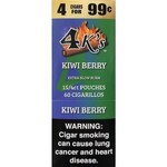 4K's CIGAR 4PK KIWI BERRY