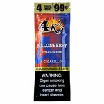 4K's CIGAR 4PK MELONBERRY