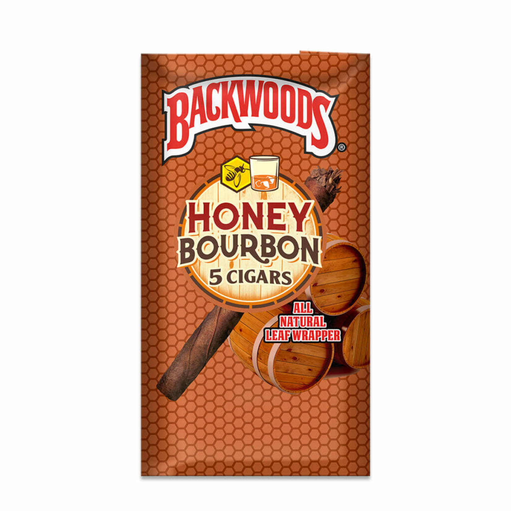 BACKWOODS BACKWOODS CIGARS 5PK HONEY BOURBON