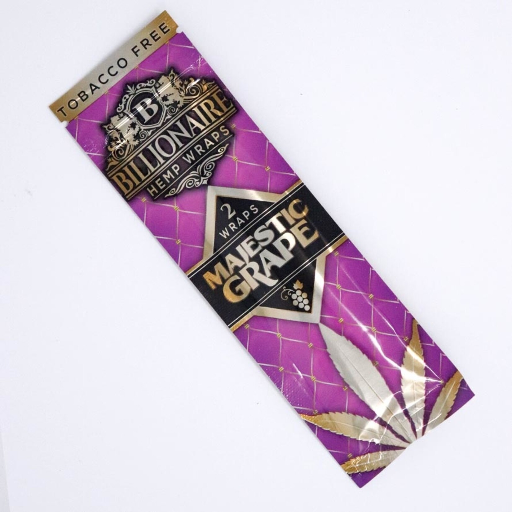 BILLIONAIRE HEMP WRAPS MAJESTIC GRAPE - SINGLE
