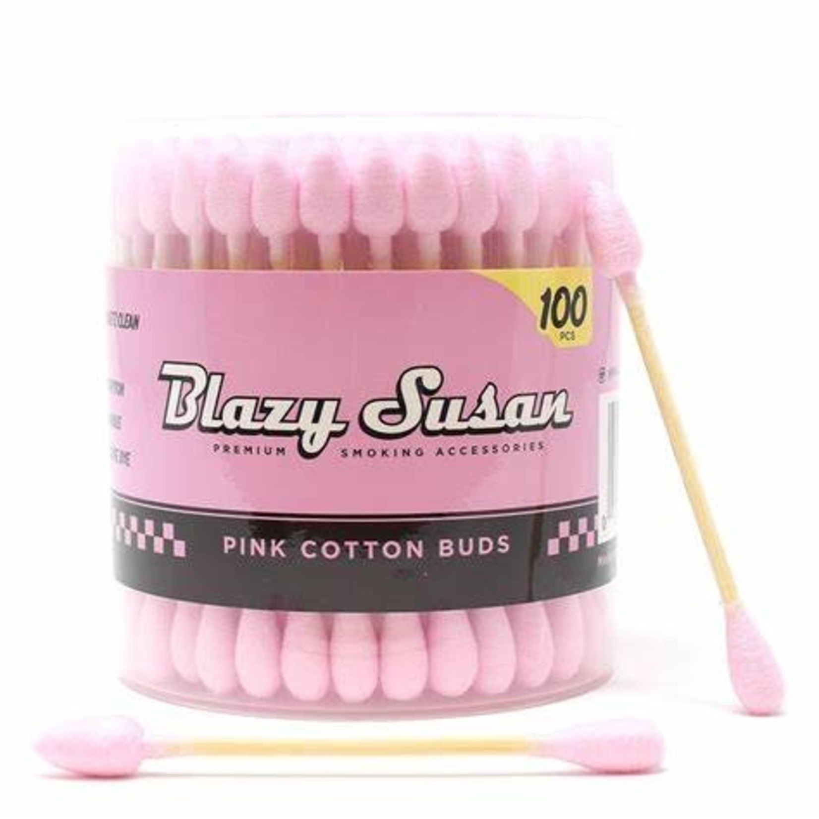 BLAZY SUSAN BLAZY SUSAN 100CT COTTON  BUDS - PINK