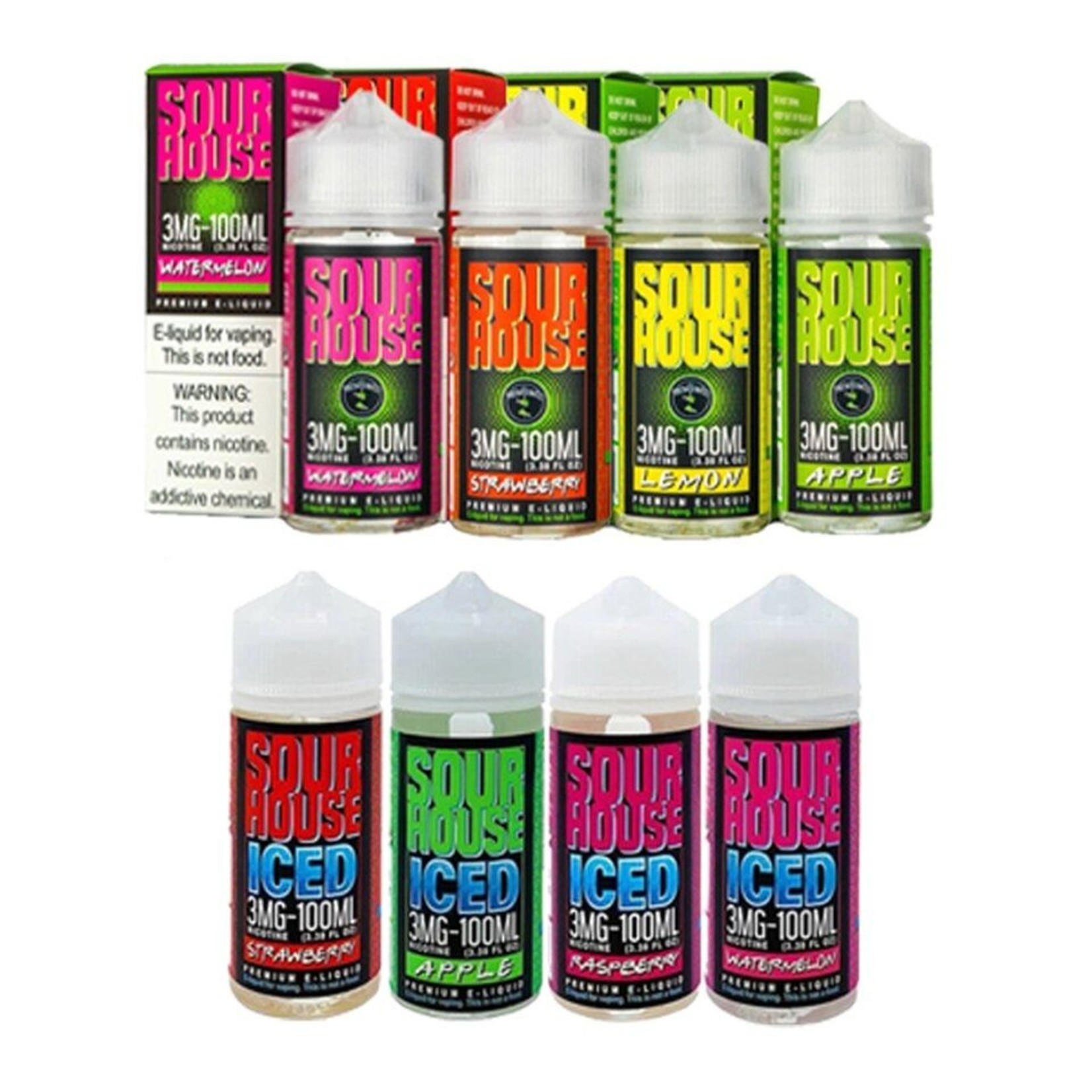 SOUR HOUSE SOUR HOUSE WATERMELON 100ML/6MG