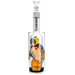 PULSAR GLASS GRAVITY WATER PIPE - ASSORTED DESIGNS