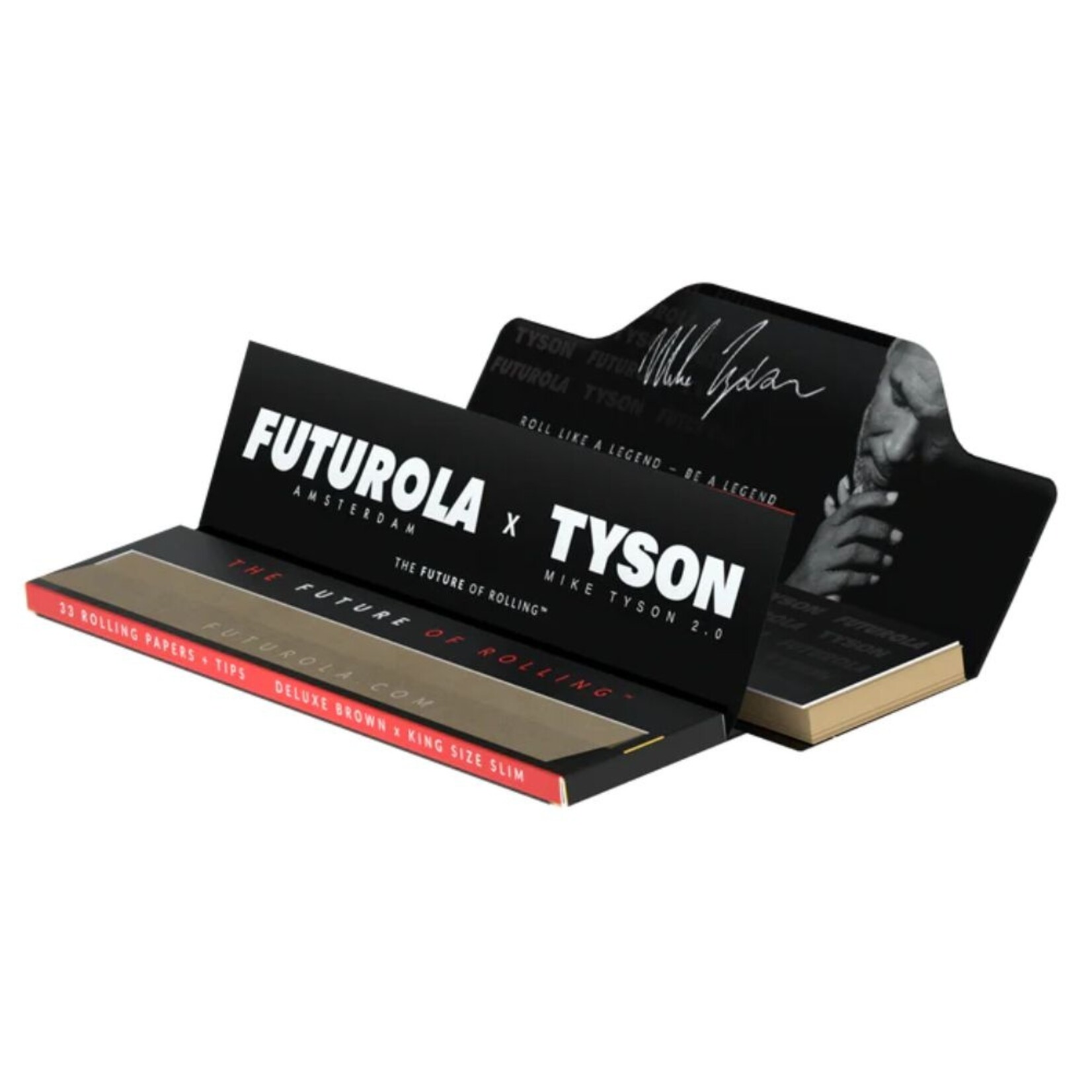 FUTUROLA FUTUROLA x MIKE TYSON 1 1/4 ROLLING PAPERS + TIPS