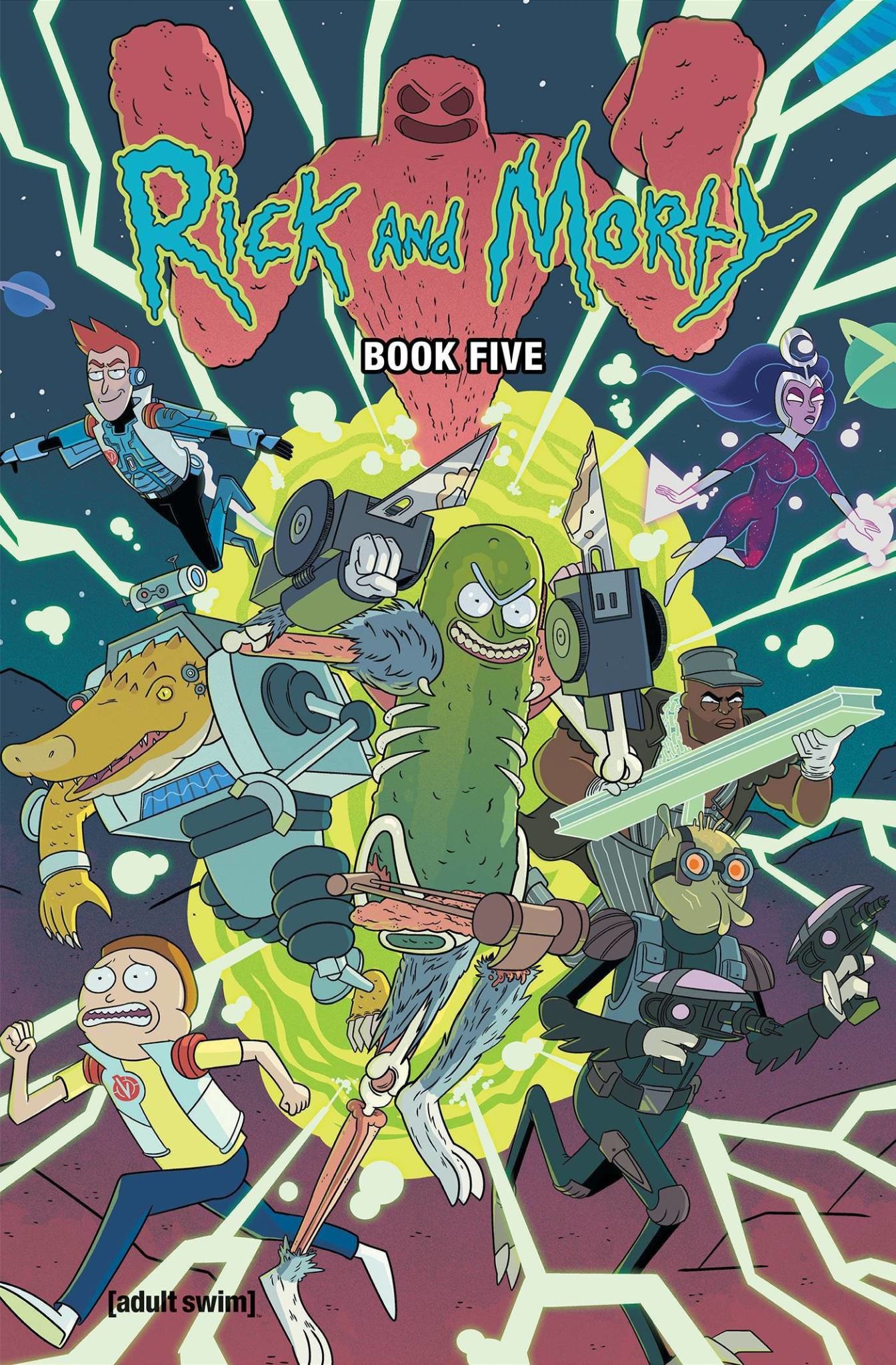 Oni Press Rick And Morty Deluxe Edition - Book 5